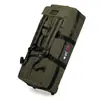 Mochila de Grande Capacidade Mochila de Viagem para Exterior Bolsa de Bagagem Bolsa de Viagem Portátil Bolsa de Armazenamento Dobrável para Camping com Rodas