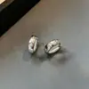 Moda para Orejas Brazaletes Versátil Estrella de Ocho Puntas Nueva Personalidad de Lujo Nicho Simple Incrustados de Diamantes Pendientes de Gama Alta Accesorios para Orejas de Mujer