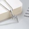 Collar de rayo de moda con microincrustaciones para mujer 2022, nueva moda, temperamento, cadena de clavícula que combina con todo, diseño pequeño y fresco, cadena para el cuello con sentido del sentido