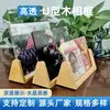 Moldura de Foto Personalizada em Madeira de Faia em Forma de U Moldura de Foto de Acrílico 6 polegadas Fotos de Casamento Fotos de Lembrança de Crianças Processamento de Moldura de Foto de Madeira Maciça