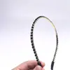 Tiara de Corrente de Cristal Coreana, Faixa de Cabelo Feminina Simples e Elegante, Acessório de Cabelo para Domar Fios Soltos, Acessório de Cabelo Versátil, Design Popular de Corrente
