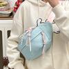 Bolsa de peito japonesa feminina 2025 verão nova bolsa casual mensageiro esportiva casal pequena bolsa com estilo hong kong bolsa de cintura atacado de fábrica