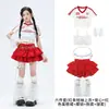 Trajes de jazz para niñas, atuendos de street dance infantiles modernos y geniales, ropa elegante de práctica y para actuaciones de jazz para niñas