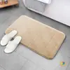 Venta al por mayor directamente del fabricante.: Alfombrilla Gruesa de Espuma Viscoelástica para Suelo, Felpa de Coral Acolchada Esponja Alfombrilla Absorbente para Pies, Alfombrilla de Color Sólido para Entrada