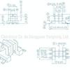 ED8 Transformador Esqueleto Patch Slot Duplo Horizontal 3-3Pin Europeu AliExpress Outros
