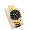 Reloj para Hombre Nuevo Tendencia de Moda Explosiones Negocios Alta Tecnología Falso Calendario de Tres Ojos Cuarzo Correa de Acero Esfera Grande