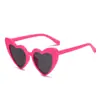 Jamie 5156 Gafas de Diseño Retro Gafas de Sol Multicolor con Forma de Corazón Gafas de Sol Polarizadas con Forma de Corazón