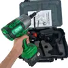 En stock Suministro Llave Eléctrica 1200N Par de Torque Andamio de Reparación Automotriz Carpintería Litio sin Escobillas Cañón de Aire Llave