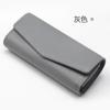 Adecuado para caja de gafas de coche, soporte multifunción para gafas de sol de coche, clip para gafas, bolsa de almacenamiento de tarjetas para parasol de cuero