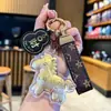 Llavero de Dibujos Animados con Lámina de Oro y Diseño de Lámina de Oro para Riqueza Instantánea, Colgante Creativo para Llavero y Bolso