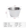 Tazas de Salsa Personalizadas de Acero Inoxidable, Platos para Salsa de Restaurante de Barbacoa Coreana, Platos para Salsa de Hot Pot, Platos para Salsa de Comida Occidental, Platos para Salsa para Dipear, Tazones Pequeños