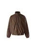 Nanxia Disguise Chaqueta de Otoño 2025 Nueva con Cremallera de Color Contrastante y Cuello Alto Chaqueta Ligera a Prueba de Viento para Exteriores para Hombre