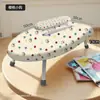 Mesa Elétrica Dobrável para Passar Roupa de Viagem com Almofada Mini Tábua de Passar Pequena