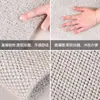Alfombrilla de suelo antideslizante para baño de bucle de seda, especialmente diseñada para bañarse, alfombrilla de pie para ducha antideslizante perforada de cobertura completa para niños, alfombrilla de drenaje de cobertura completa