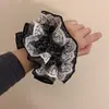 Gravata de Cabelo Elegante e Suave Estilo Coreano 2025 para Mulheres, Nova Faixa de Cabelo de Renda para Penteados de Coque, Acessório de Cabelo