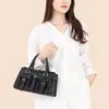 Bolsa de Mão Grande Retrô de Moda Transfronteiriça para Mulheres, Nova Bolsa de Maternidade de Grande Capacidade com Bolso Duplo, Bolsa de Ombro Transversal para o Dia a Dia, Tendência