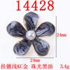 Nuevo estilo antiguo goteo de aceite flor tridimensional flor con incrustaciones de diamantes accesorios de joyería de aleación accesorios para el cabello diy corona para el cabello Accesorios Venta al por mayor