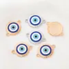 Moda Accesorios Nuevos de Ropa Accesorios de Joyería Ojo Maligno Ojos Redondos de Gota de Aceite Accesorios de Joyería de Aleación Venta al por Mayor