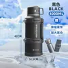 Botella de Agua Aislada de Gran Capacidad para Uso en Exteriores, Termo para Coche, Obra, Taza Aislante para Exteriores, Termo Grande de 5 Litros