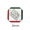 Insígnia de metal com bandeira dos Emirados Árabes Unidos transfronteiriça acessórios de vestuário presentes adesivos para celular fabricantes de origem atacado personalização