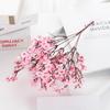 Buquê de Simulação de Casamento Gymnus Curto Flor Artificial Falsa Planta Transfronteiriça Flor de Seda Decoração Enfeites de Flores flor