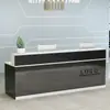 Liquidação Pintura Eletrostática Balcão de Recepção Moderno Loja de Roupas Barbearia Balcão de Bar Balcão de Caixa Recepção Frontal da Empresa Balcão de Recepção Simples