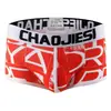 Ropa Interior para Hombre Bóxers de Algodón Cintura Baja Stenty Verano Juvenil Moderno Estampado de Letras Pantalones de Cuatro Esquinas para Hombre
