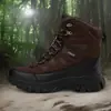 Directo del fabricante: Botas de aventura en la jungla y combate todoterreno para hombre de talla grande, con propiedades antideslizantes y resistentes al desgaste, adecuadas para senderismo al aire libre, montañismo y actividades todoterreno.