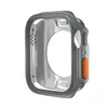 Aplicable a Apple Watch S11 46mm Funda Protectora Ultra a Prueba de Caídas de TPU Redonda Hueca Transformación Instantánea