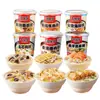 Avena Instantánea Haifusheng, Avena Liofilizada, Desayuno Saludable, Comida Conveniente, Desayuno Instantáneo, Porridge de Huevo Preservado y Carne Magra, Porridge Salado