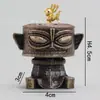 Fogão Boshan Retrô, Queimador de Incenso de Ponta de Dedo Dragão e Fênix, Queimador de Incenso Criativo Torre de Incenso, Queimador de Incenso Auspicioso, Ornamentos Zen para Casa