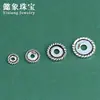 Plata S925 Accesorios de Plata Taian Bandeja de Flor Tapa de Flor Separador Bandeja de Cuentas Separadoras Separador de Cuentas DIY Pulsera de Cuentas de Buda Accesorios de Hilo