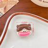 Broche de Muñeca Fea Divertida de Boca Grande Joyería Insignia de Decoración para Niña Accesorios de Pin para Mochila de Estudiante Ropa Nuevo