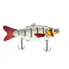 Fornecimento de Origem Isca Luya Isca de Pesca Transfronteiriça Camada de Natação Completa Isca Multisseções Plástico Biônico Isca Dura Seis Seções Swimbait