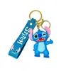 Llavero Colgante de Dibujos Animados Stitch Lindo y Divertido para Pareja Mochila Coche Decoración de Llavero Pequeño Regalo Venta al por Mayor