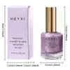 [Exclusivo Transfronterizo] Esmalte de Uñas Heyxi Morado con Purpurina 10ml, Especialmente Suministrado para Salones de Uñas, Secado Rápido sin Horno