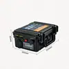 Bateria de Lítio Portátil para Exterior 12V Adequada para Garmin Lawrence Fish Finder Pesca de Jangada Luz de Iluminação Bateria de Grande Capacidade
