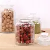 Potes de Vidro Selados Atacado, Potes Transparentes para Conservas, Potes Espessados para Conservas Domésticas de Cozinha, Potes para Armazenamento de Grãos
