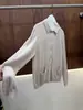 BORBOTIE prendas de punto para mujer 2026 otoño e invierno nuevo cárdigan de cachemir LP cuello polo cárdigan suelto suéter