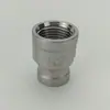 Reductor de fundición de acero inoxidable 304, accesorio de rosca interior, conector de fontanería de diámetro variable 316 con rosca interior