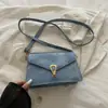 2026 Hebilla Retro Moda Nuevo Simple Popular Estilo Coreano Moda Simple Bolso Pequeño Cuadrado de Hombro Cruzado para Mujer