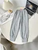Pantalones Deportivos de Punto Holgado para Niños de Primavera y Otoño, Pantalones Largos Casuales para Niños y Niñas, Pantalones Deportivos con Cintura Elástica 2806