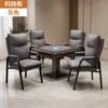 Silla de Mahjong, Silla Cómoda para Sala de Juegos para Estar Sentado Largo, Tela Técnica para Uso en Casa, Silla para Casa de Té con Respaldo, Taburete de Mahjong