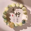 Venda Direta da Fábrica Preço de Atacado Pulseira de Bodhi com Mantra de Seis Palavras, Item Cultural e Artístico, Pulseira de Semente de Raiz de Bodhi Despertar do Leão, Estilo Tendência Nacional para Homens e Mulheres