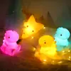 Puesto de mercado nocturno juguete luz nocturna para enviar a amigos regalo de cumpleaños cuidado de los ojos Luz para bebé pila ag13