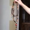 Agita el sonido del Dunhuang más vendido pide tianduobao bodhi 108 bolsita de sándalo verde de mano para hombres y mujeres cuentas suministro en vivo