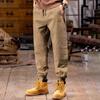 Outono de 2025 Novo Versátil Simples Elegante Americano Solto Casual Tendência Marca Roupa de Trabalho Cor Sólida Esportes Calças Masculinas