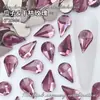 6*10mm Fondo Plano Semilla de Melón Serie Flash Cristal de Vid Diamante Joyería para Uñas Arte de Uñas Usable por Celebridades de Internet Diamante al por Mayor
