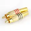 Enchufe macho RCA Loto señal de audio video AV conector macho para altavoz de audio enchufe RCA enchufe loto