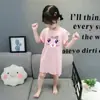Camisola de Verão para Meninas, Seda Gelo Fina, Roupa de Dormir Infantil Estilo Fada, Roupa de Casa Estilo Princesa, Roupa para Bebê com Ar Condicionado